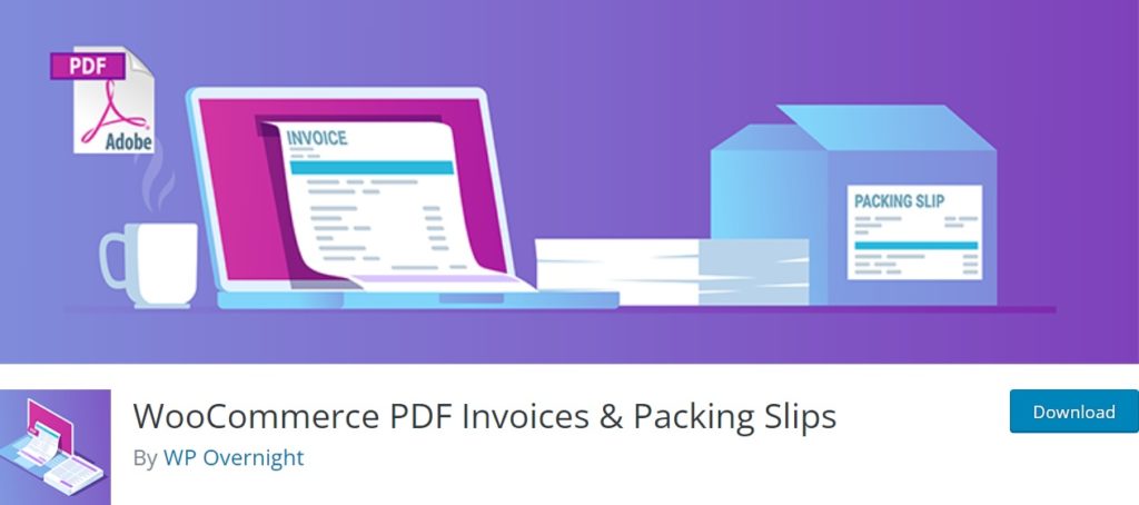 WooCommerce PDF Invoices & Packing Slips