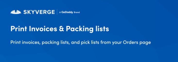 WooCommerce Print Invoices & Packing Lists