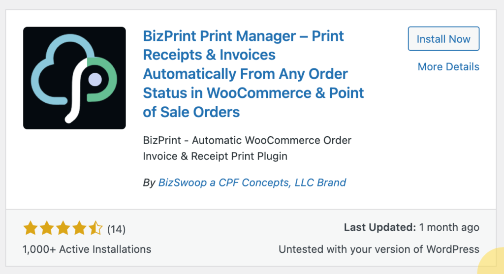 Install BizPrint Print Manager