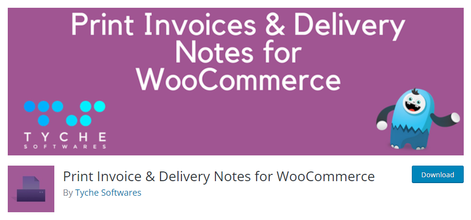 Print Invoices & Delivery Notes for WooCommerce