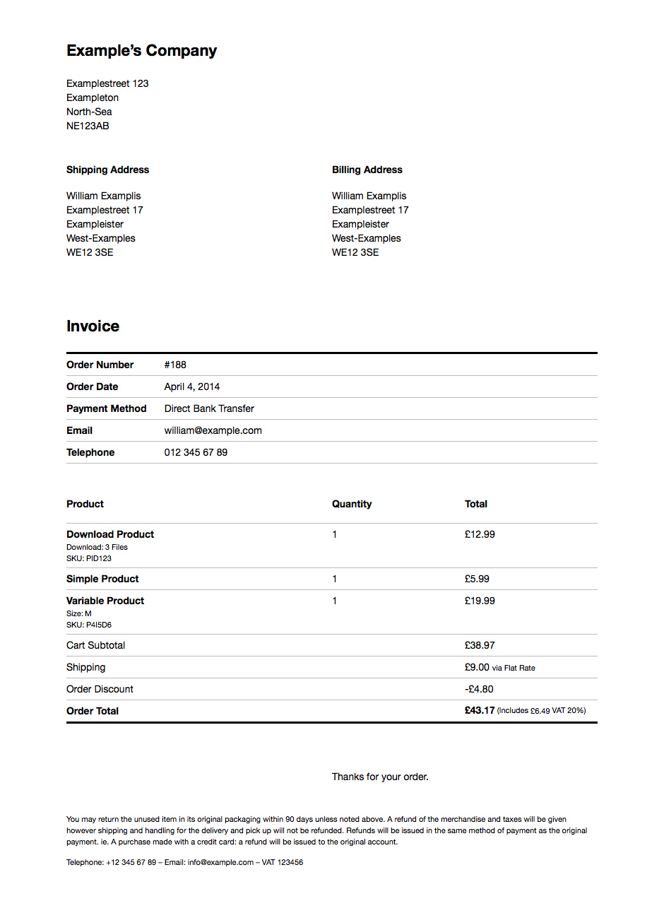 How to Print Order Receipts in WooCommerce - BizPrint from BizSwoop