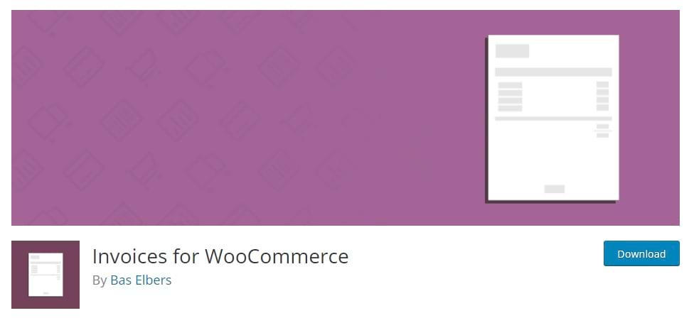 Invoices for WooCommerce