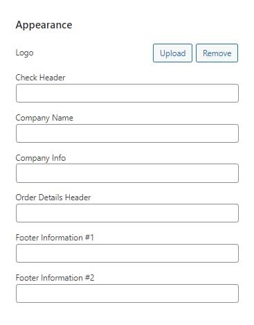 BizPrint customizable template