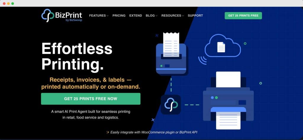 BizPrint homepage